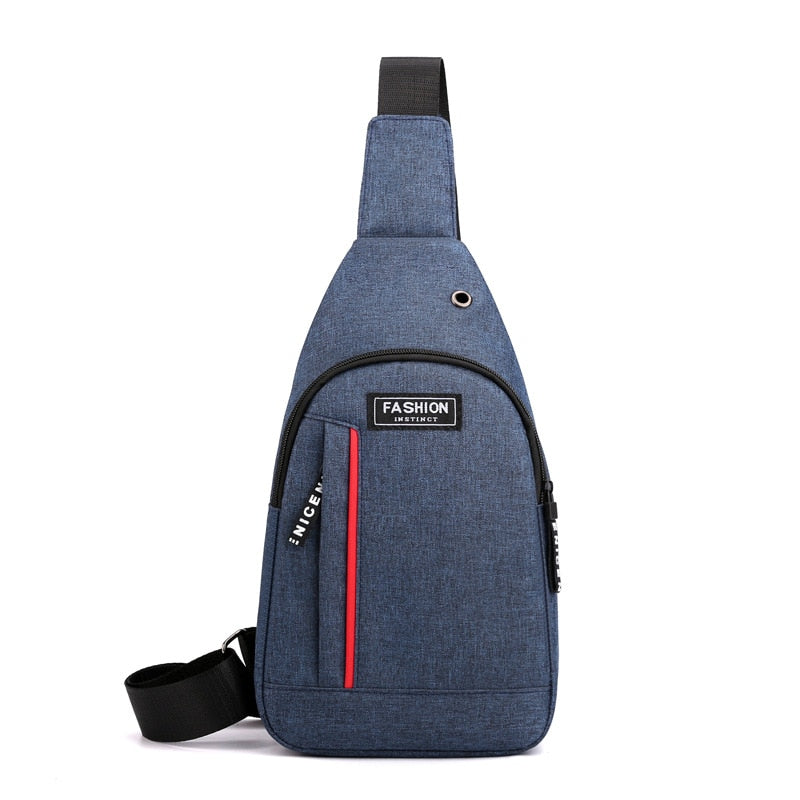 New Multifunction Crossbody Bag Anti-theft Shoulder Messenger Bags  Waterproof Travel Chest Bag Male or Female Bag